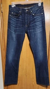 Men United Stock Dry Goods Button Fly Slight Fit Jeans Size 32 Pants - Picture 1 of 16