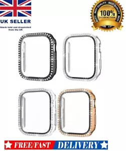4 Diamant Mod Kit Hülle Band Armband Schutz Cover für Apple Watch Series 8 7 6 5 - Bild 1 von 7