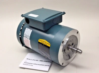 Baldor VUHM3538 Electric Motor 3ph 0.5hp 1740rpm 230/460V 60hz 35X042P864G1 - Image 1 of 4