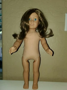 MUÑECA AMERICAN GIRL Pleasant Co. Pecas de pelo castaño ojos azules como tú  - Imagen 1 de 7