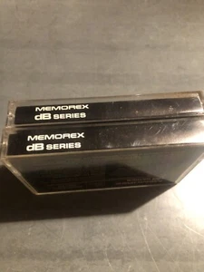 memorex cassette tapes DBS X2 60 Mins Used Blank Media - Picture 1 of 2