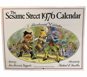 Sesamstraßenkalender 1976 US Bicentennial Vintage Muppets Jim Henson 1970er - Bild 1 von 13