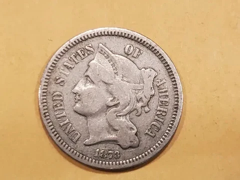 1873 three cent nickel closed 3 Cover