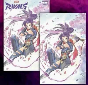 Marvel Rivals #1 Peach Momoko Trinity Trade/Virgin Set C2E2 Exc Limited 88/888 - Picture 1 of 6