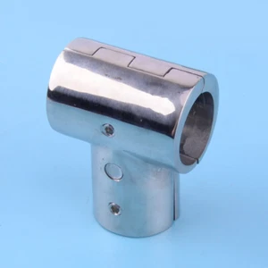T-Stück 316 Edelstahl 1" 25mm 90° Rohrverbinder Reling Boot Rohr Handlauf - Bild 1 von 4