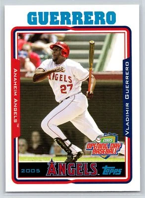 Vladimir Guerrero 2005 Topps Opening Day  #150   Anaheim Angels - Image 1 of 2