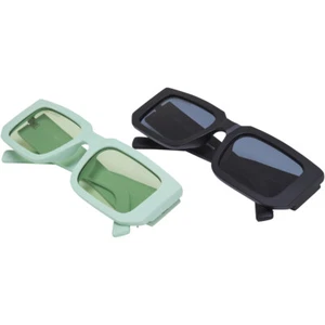Urban Classics Sunglasses Helsinki Sonnenbrille UV 400 Sonnenschutz Rechteckig - Picture 1 of 11