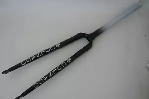 Colnago Precisa 700C solid black straight chromoly thread less front forks - Picture 1 of 13