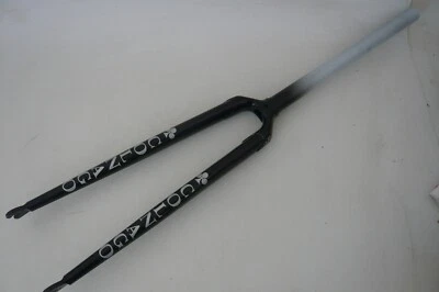 Horquillas delanteras Colnago Precisa 700C hilo cromado recto negro macizo menos Foto 1 de 4