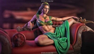 Princess Jasmine Statue 3D Print Unpainted/Unassembled - Picture 1 of 8