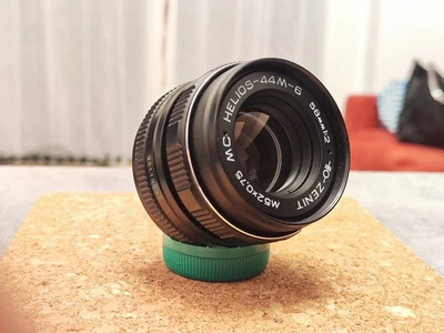 HELIOS 44M-6 58mm f2 obiettivo ZENIT,  lens URSS M42 CLAD, BOKEH SWIRLY, MINT 🔥 - Imagen 1 de 4