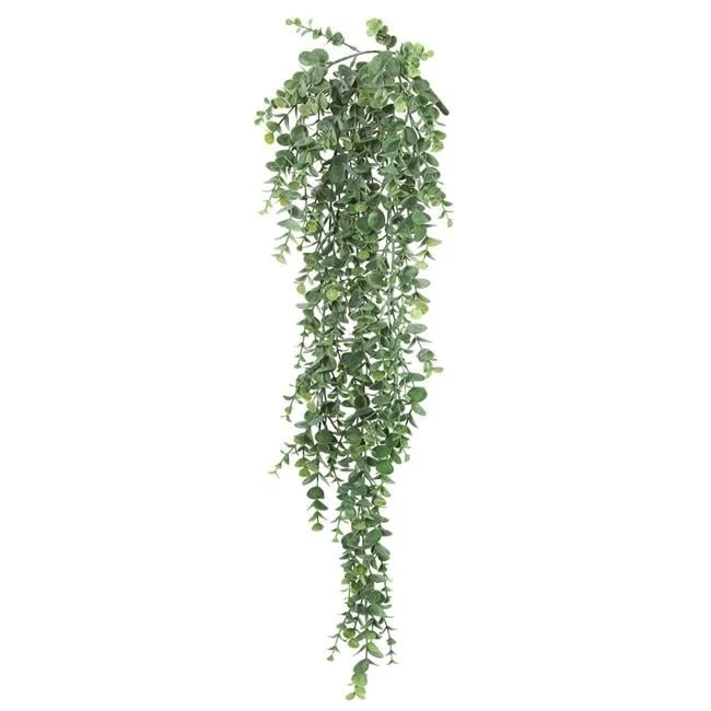Vickerman FF170101-2 32 in. Artificial Green Hanging Mini Leaf Eucalyptus Bus... - Image 1 of 1