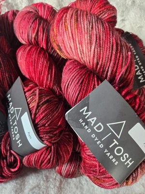 Madelinetosh Hand Dyed Yarn, HighTwist DK, 5 skeins NEW "Ayo" - Image 1 of 4