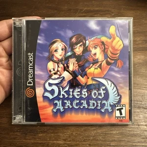 Cieli di Arcadia (Sega Dreamcast, 2000) Completo CIB - Testato - Autentico - Foto 1 di 8