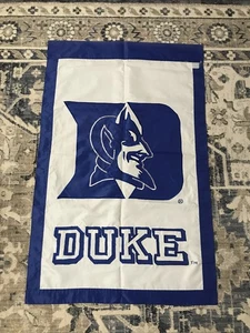 Duke Blue Devils House Garden Flag Approximately 30”x50” - Picture 1 of 2
