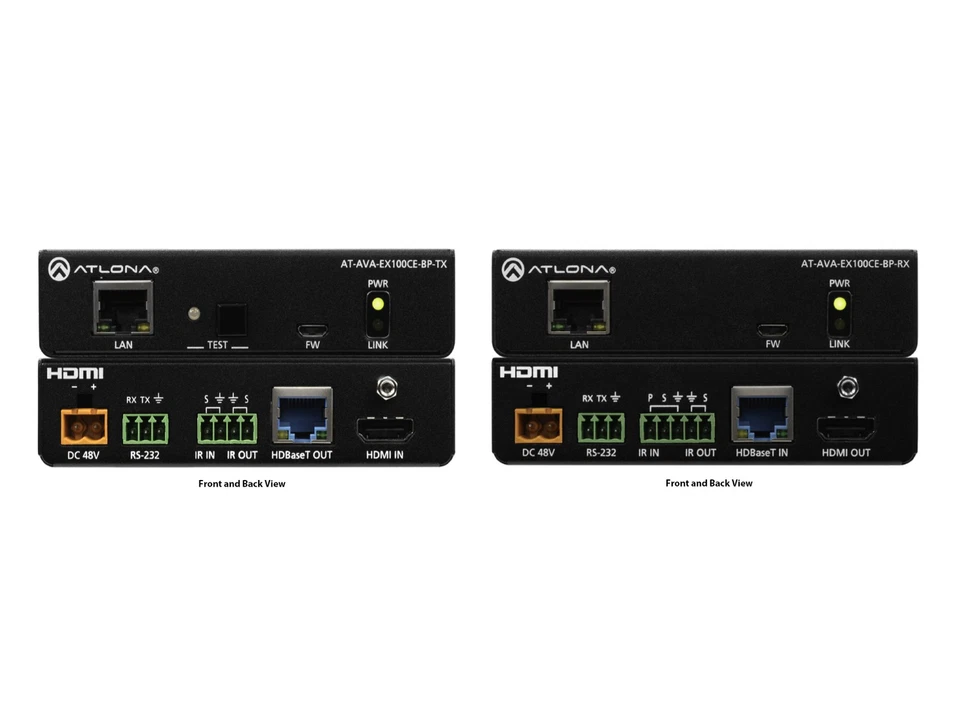 Atlona AT-AVA-EX100CE-BP-KIT 4K/UHD HDMI/HDBaseT Extender (Tx/Rx) Kit Foto 1 de 1