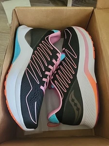 Zapatos para correr Saucony Endorphin Shift Future negros para mujer talla 11,5 - Imagen 1 de 12