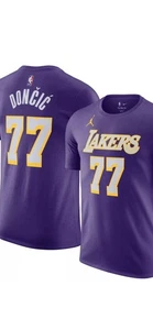 Neu mit Etikett Luka Doncic Los Angeles Lakers Nike Jordan Name und Nummer Shirt Herren Large  - Bild 1 von 3