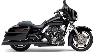 COBRA se adapta a 6288RB corte superior negro sin cordones de 4,5 pulgadas para Harley FLH/Flt 95-16 Foto 1 de 2