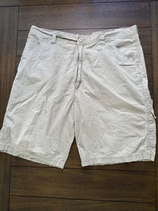 Wrangler Hero Cargo Shorts Herren 38 khaki Authentic Issue Utility Taschen Freizeit - Bild 1 von 6