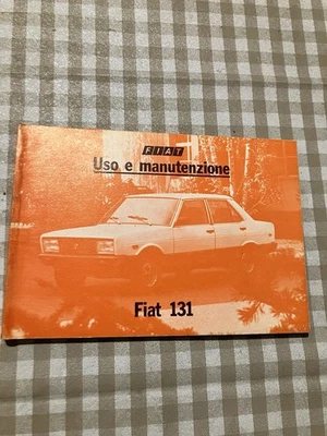 Libretto Uso E Manutenzione Fiat 131 1981 - Immagine 1 di 3