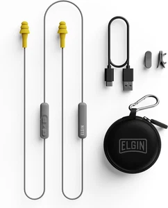 Elgin Ruckus Cuffie Auricolari Bluetooth Wireless 25 dB Riduzione Rumore Orecchio... - Foto 1 di 12