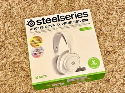 SteelSeries Arctis Nova 7X 第 2 代无线游戏耳麦 多平台 白色 — 第 1/4 张图片
