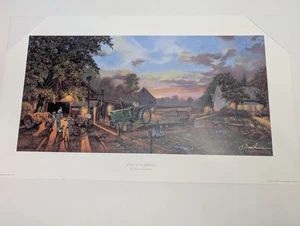 Impresión artística de colección firmada y numerada de Dave Barnhouse una vez en la vida 29" X 16"  - Imagen 1 de 16