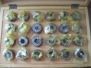 Parlec ER40-S024 ER40 Collet Set 9/32" to 1" Capacity, 24 pcs, NEW - Picture 1 of 9