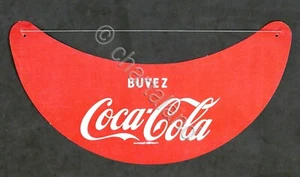 Pubblicità Coca Cola - Cappello - Visiera in cartoncino - anni '60 - Picture 1 of 2