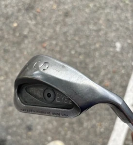 Ping Eye 2 Golf Club Iron Steel Stiff Right Black Dot Sand Wedge S - Picture 1 of 3