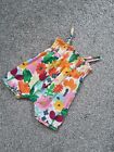 Next Baby Girls Outfit 6-9 Months Romper Colourful Floral Summer Holiday O