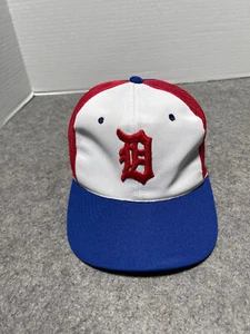 VINTAGE KIDS MLB Detroit Tigers Baseball Snapback Under 10 Years old Hat Cap - Picture 1 of 10