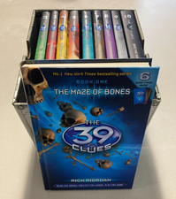 The 39 Clues Box Set  Rick Riordan Books 1 - 10 All Cards Included