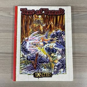 TIME OF TUMULT EXALTED RPG WHITE WOLF SOFTBACK BOOK AGE OD SORROWS (2002)