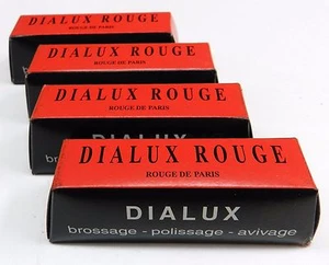 Jewelers Rouge Dialux Red Rouge Buffing Gold Jewelry Polishing Compound 4 Bars - Picture 1 of 4