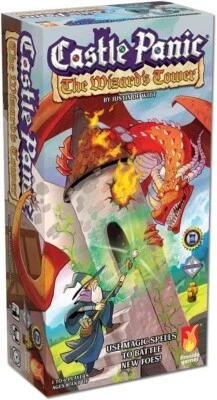 The Wizard's Tower Expansion Castle Panic 2nd Edition Board Game Fireside Games - Image 1 of 4