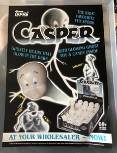 CASPER Bubble Gum TOPPS IRISH TOPPS SALES SHEET SCARCE - Foto 1 di 1