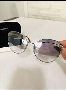MARC JACOBS DAISY Gold/Gray Mirrored Gold Sunglasses