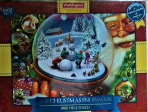 Puzzle The Christmas Snowman von Waddingtons of London( 2015 )- OVP in Folie!!! - Bild 1 von 4
