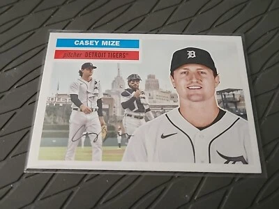 Casey Mize 2023 TOPPS ARCHIVES Baseball Card - Image 1 of 2