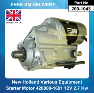 Motor De Arranque Para Minicargadora Case 428000-1690 428000-1691 2.7KW - Imagen 1 de 5
