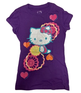 Purple Hello Kitty Youth Tshirt size Medium - Picture 1 of 2