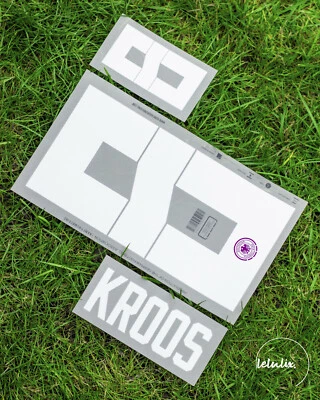 NAMEANDNUMBERING DFB Away Flock Set Toni Kroos in Matchworn Size für Deutschland EM 2024 Trikot