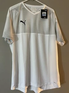 Puma Herren Fußball Cup Trikot Weiß Gr. XL Neu - Bild 1 von 5
