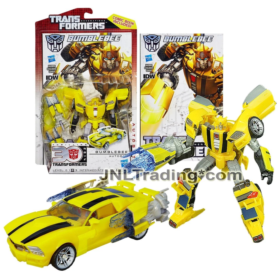 Boneco Transformers Generations Thrilling 30 Deluxe 6 polegadas ano 2012 - BUMBLEBEE - Imagem 1 de 1
