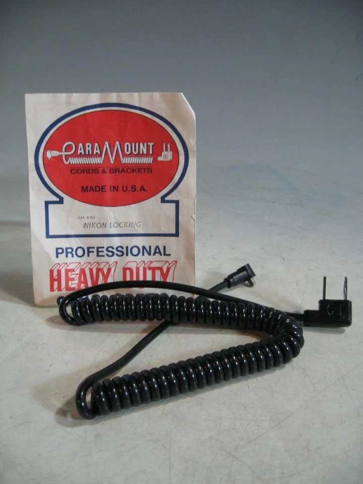 Paramount Cat 4-6C Household To Locking PC Coiled Sync Cord #12 - Image 1 of 1