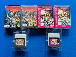 Streets of Rage 1 + 2 Sega Game Gear CIB Komplett Box Handbuch Cart Game TOP - Bild 1 von 9