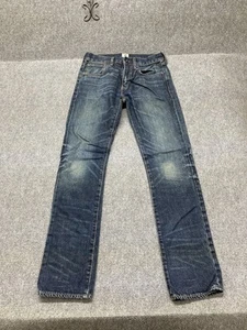 J. Crew 484 Denim Jeans Herren Gr. 28/32 Blau Straight Leg Distressed - Bild 1 von 12
