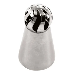 Bocchetta Acciaio Sphere Ball Liscia Ø 22 mm h. 57 mm MARTELLATO - Pasticceria - Foto 1 di 4